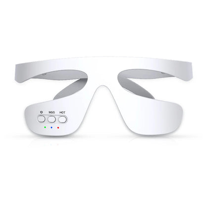Smart Eye Massager 3D Red Light Eye Fatigue Dark Circles Relaxing Under-Eye Glasses Massage Beauty Machine